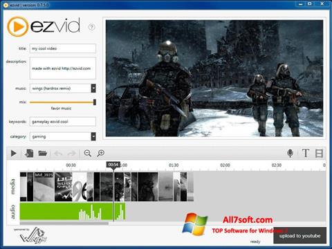 Petikan skrin Ezvid untuk Windows 7