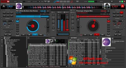 Petikan skrin Virtual DJ untuk Windows 7
