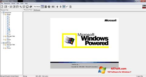 Petikan skrin Restorator untuk Windows 7