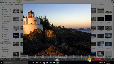 Petikan skrin Picasa Photo Viewer untuk Windows 7