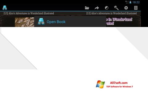 Petikan skrin AlReader untuk Windows 7