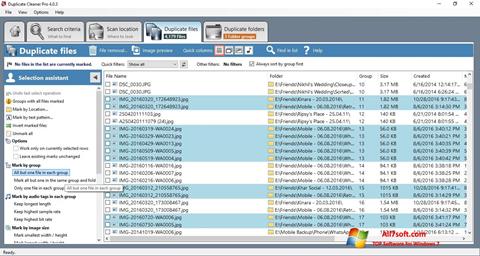 Petikan skrin Duplicate Cleaner untuk Windows 7