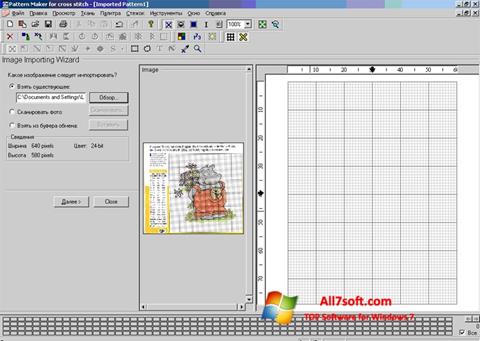 Petikan skrin Pattern Maker untuk Windows 7