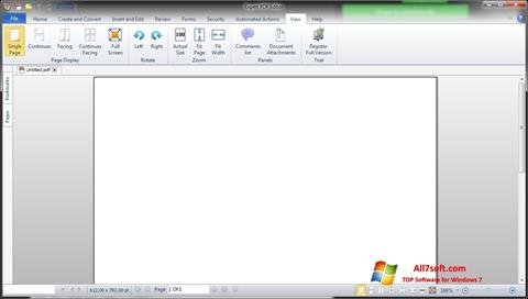 Petikan skrin Expert PDF Editor untuk Windows 7