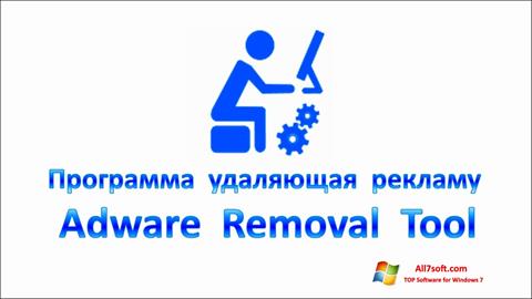 Petikan skrin Adware Removal Tool untuk Windows 7