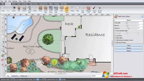 Petikan skrin Realtime Landscaping Architect untuk Windows 7