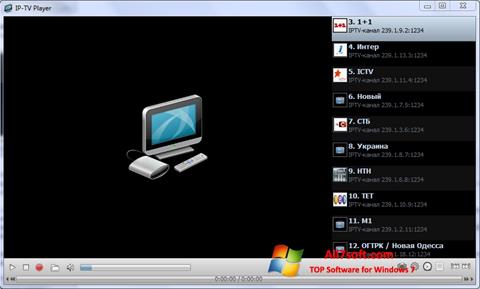 Petikan skrin IP-TV Player untuk Windows 7