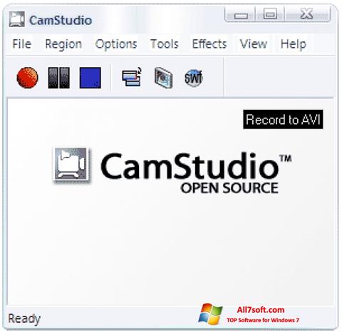 Petikan skrin CamStudio untuk Windows 7