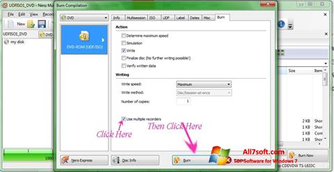 Petikan skrin Nero Image Drive untuk Windows 7