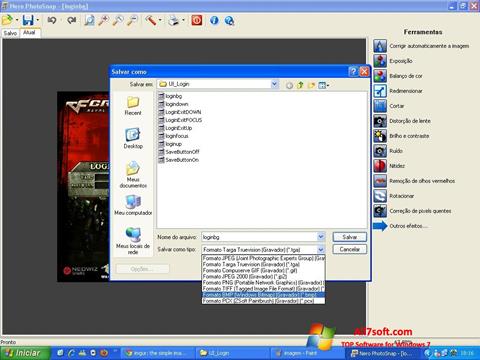 Petikan skrin Nero PhotoSnap untuk Windows 7