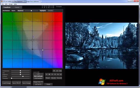 Petikan skrin 3D LUT Creator untuk Windows 7
