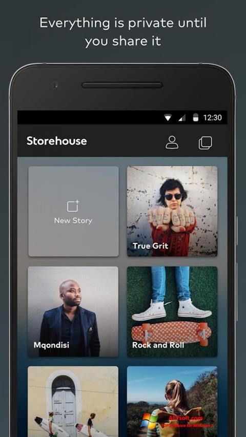 Petikan skrin StoreHouse untuk Windows 7