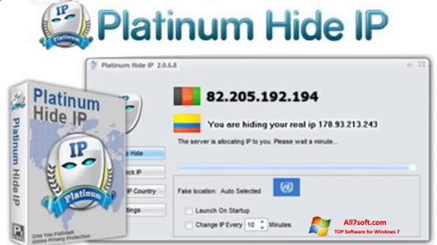 Petikan skrin Hide IP Platinum untuk Windows 7