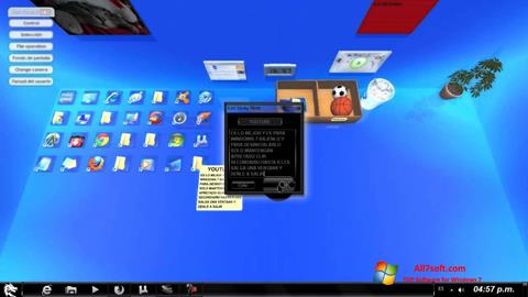 Petikan skrin Real Desktop untuk Windows 7