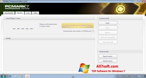 Petikan skrin PCMark untuk Windows 7